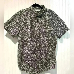 The rails men’s floral short sleeve button down shirt size XL preppy